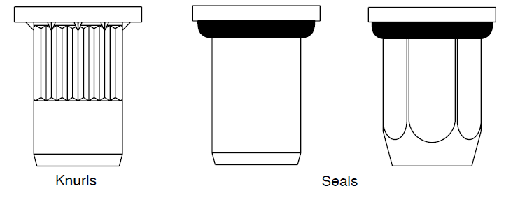 rivet nut applications, blind rivet applications