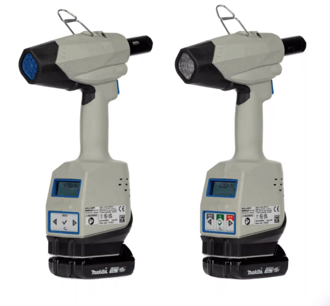 Bollhoff Neo B107, Neo B109 Rivet Nut USA B4107, B4109, battery operated installation tooling, setting tool, pull to pressure, medium to high volume production