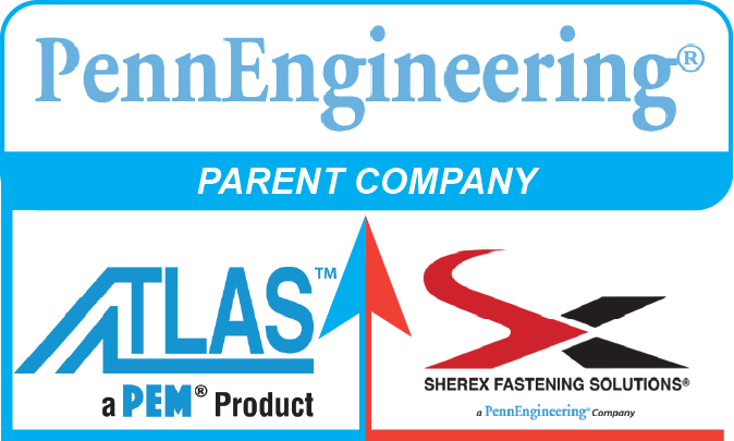 Penn Engineering, Sherex, Atlas, brands, merger, fasteners, rivet nuts