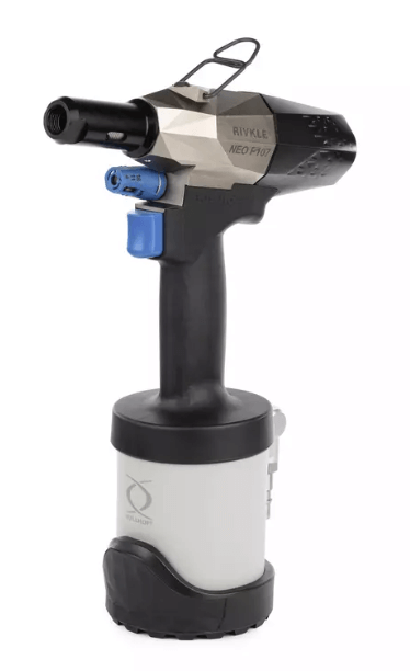 Bollhoff Neo P107, Rivet Nut USA P4107, pneumatic install tool, hydraulic installation tool