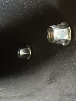 Bollhoff, Hex Nut, Installed Hex Nut, round tube