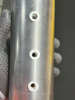Bollhoff, Hex Nut, Installed Hex Nut, rivet nut, round tube