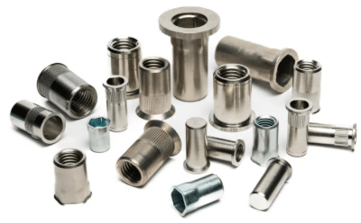Clufix rivet nut, crimp rivet nut, leankco rivet nut, blind rivet nut, threaded inserts