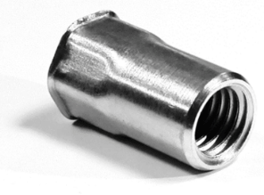 Clufix rivet nut, crimp rivet nut, leankco rivet nut, blind rivet nut, threaded inserts